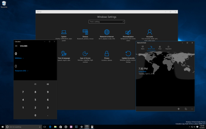 Windows-10-Insider-preview-build-14316-theme-sombre