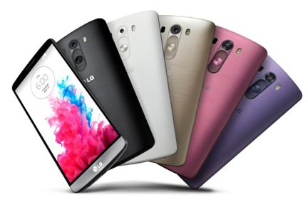 LG G3 coloris