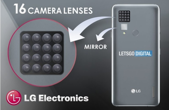 LG 16 capteurs photo grille