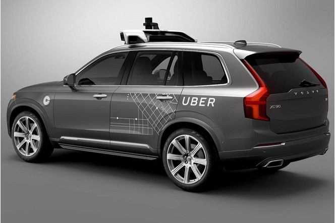 Uber SUV vÃ©hicule autonome