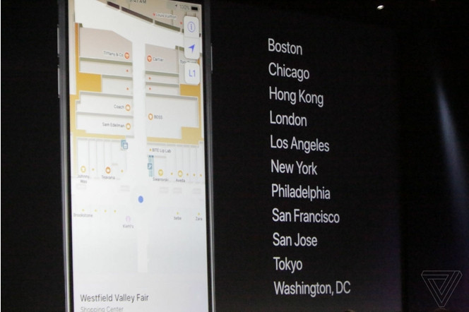 WWDC iOS 11 indoor maps