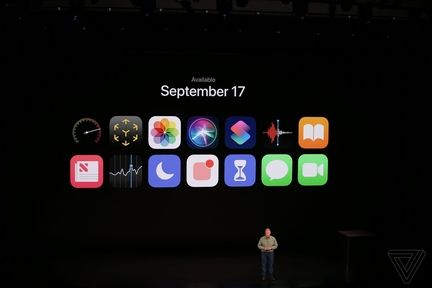 iOS 12 septembre