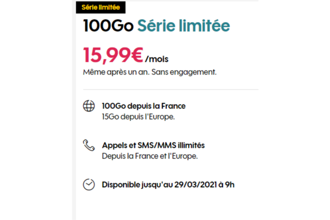 Forfait mobile sosh