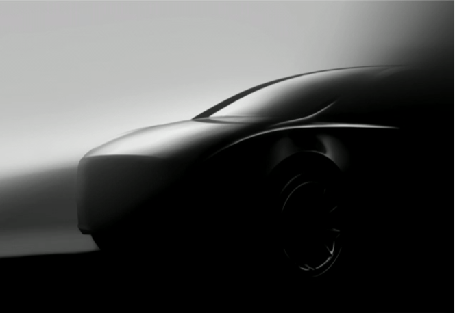 Tesla Model Y nouveau teaser