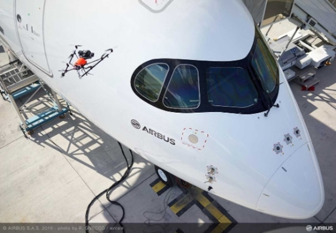 Airbus drone inspection
