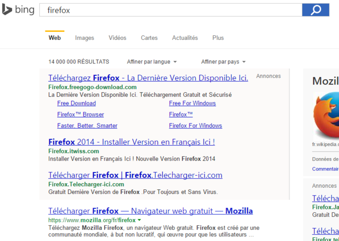 Bing-Firefox