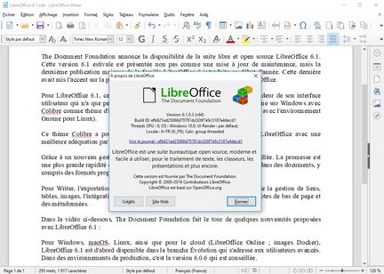 LibreOffice-6.1
