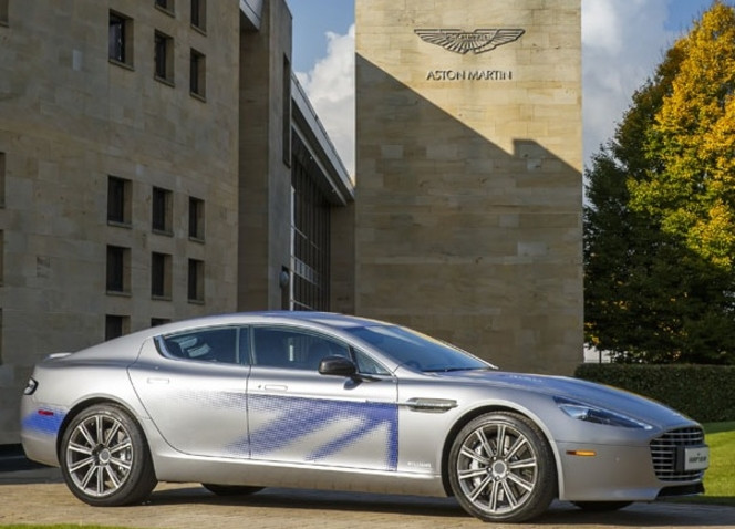Aston Martin RapidE vignette