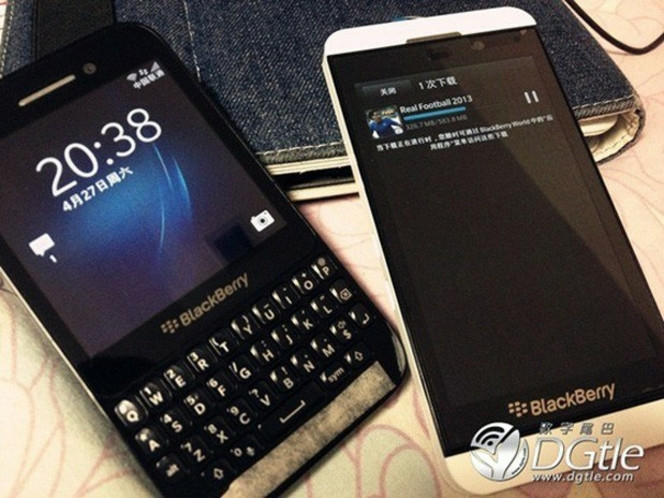 BlackBerry R10 smartphone clavier