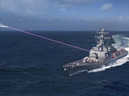 Helios laser US Navy.