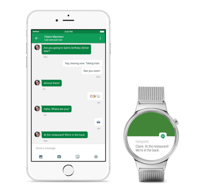 Android Wear iOS application