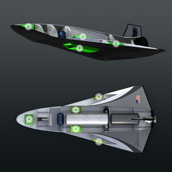 Stratolaunch Talon A hypersonique