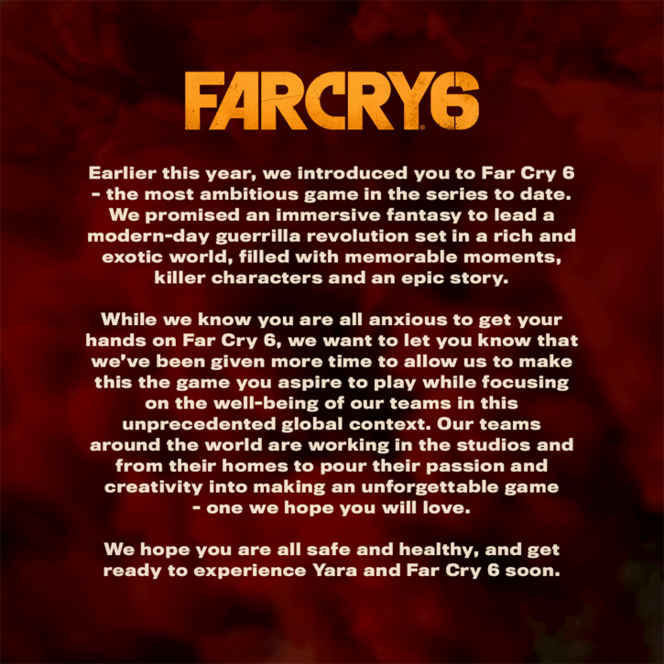 Far Cry 6 report