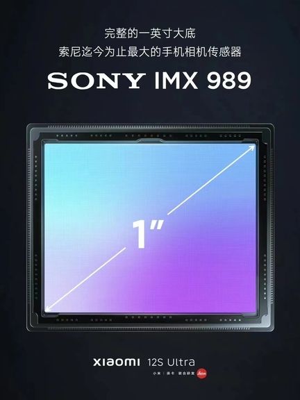 Xiaomi 12S Ultra Sony IMX989