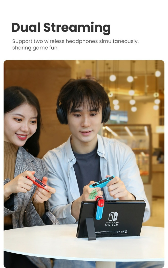 Bluetooth transmetteur Ugreen pour Nintendo Switch 2