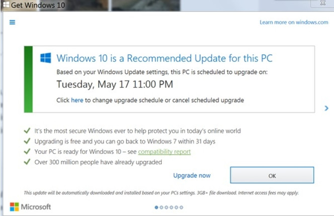 Windows 10 installation automatique