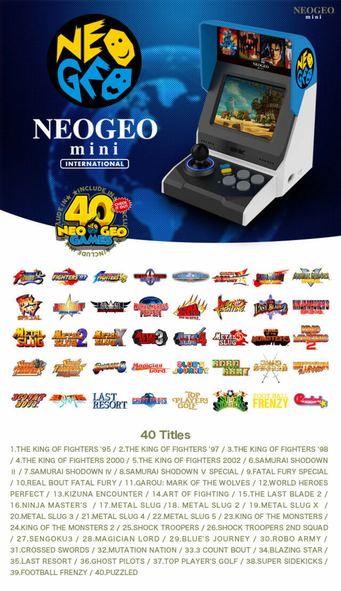 Neo Geo Mini internationale
