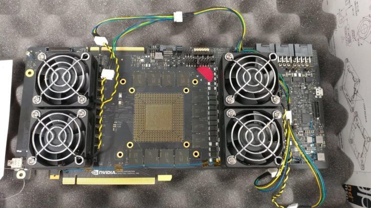 Nvidia GeForce board GDDR6