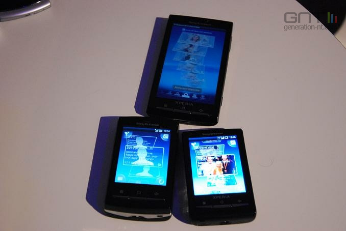 MWC Sony Ericsson X10 gamme 01
