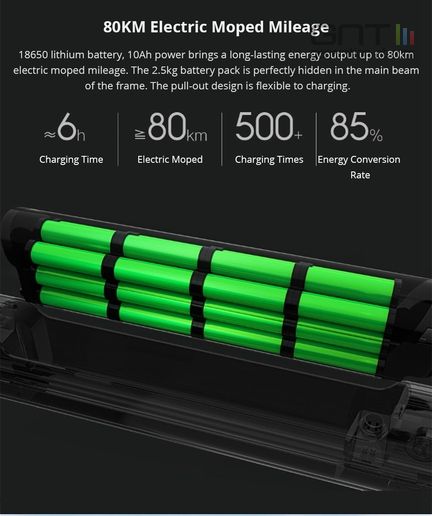 Xiaomi Himo C20 - Vélo batterie rechargeable