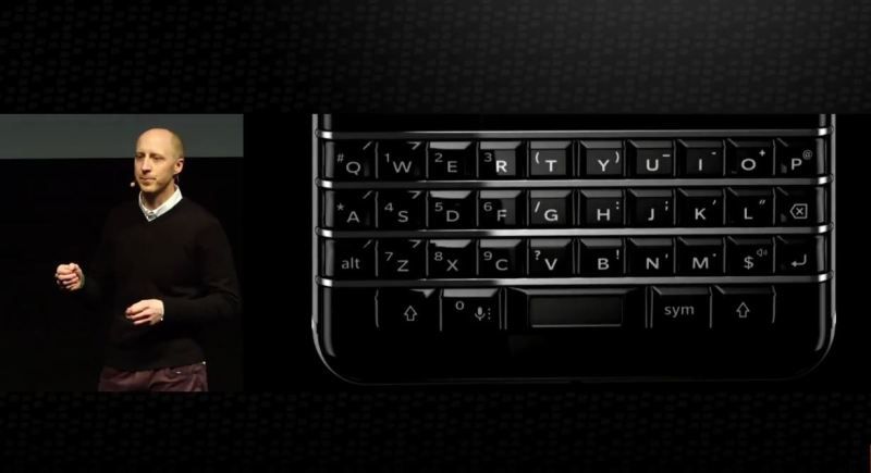 BlackBerry KeyOne clavier