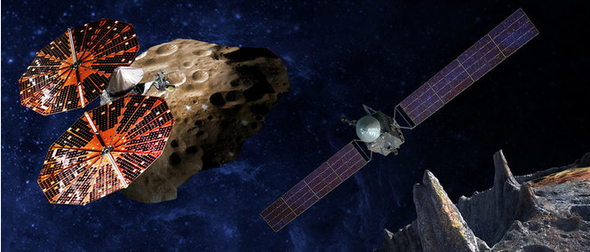 NASA Lucy Psyche asteroide