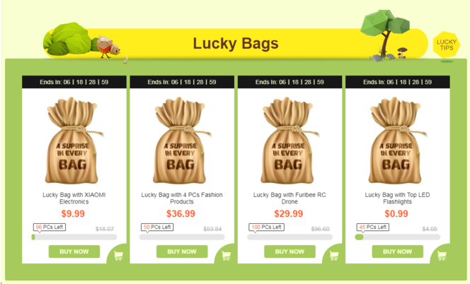 Gearbest Lucky bags