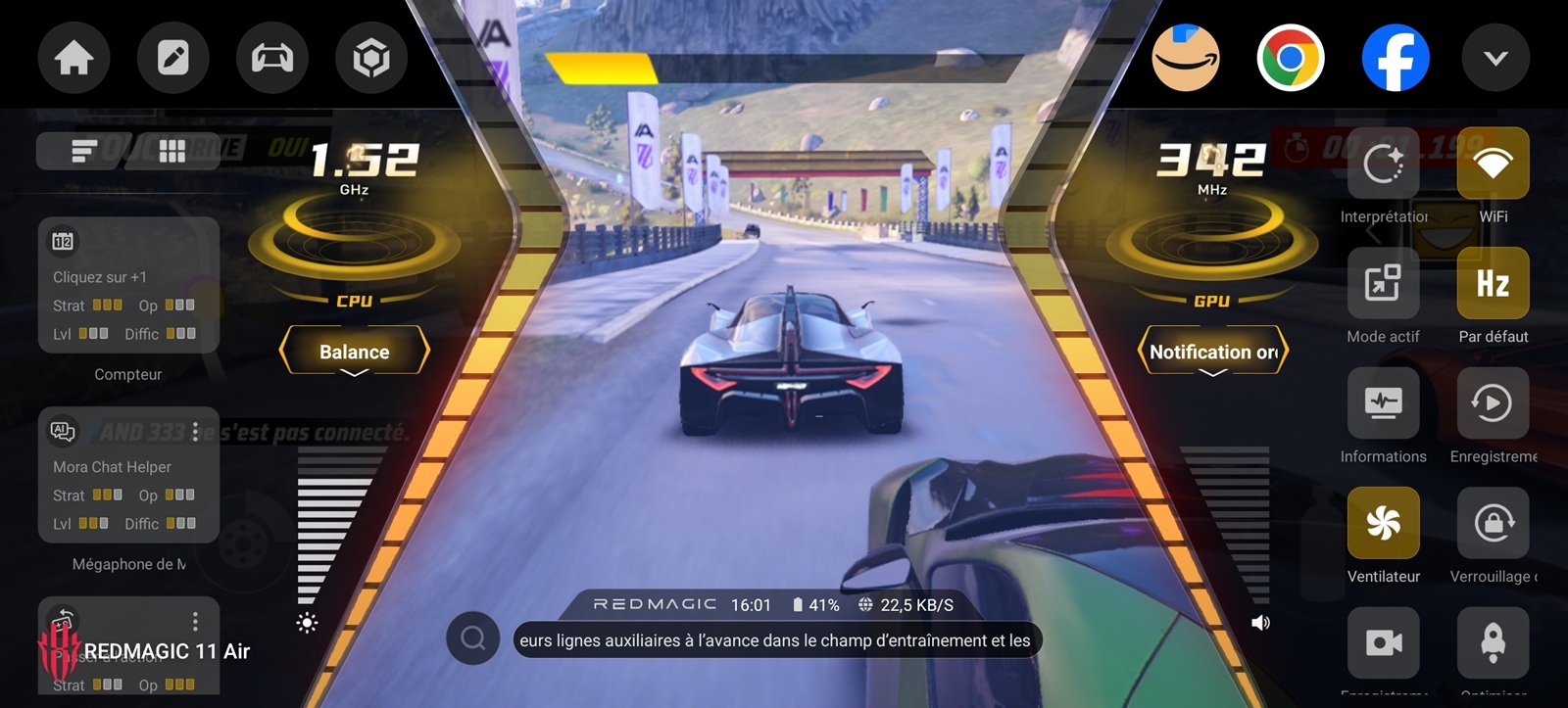 Redmagic 11 air overlay gaming 02