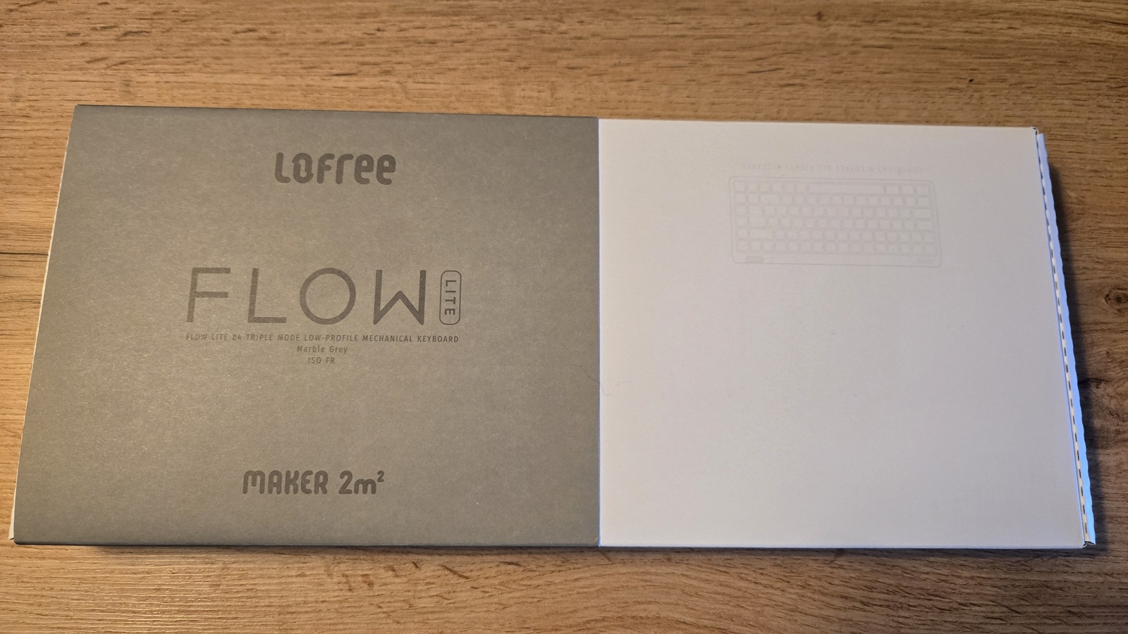 clavier Lofree Flow Lite84 boite