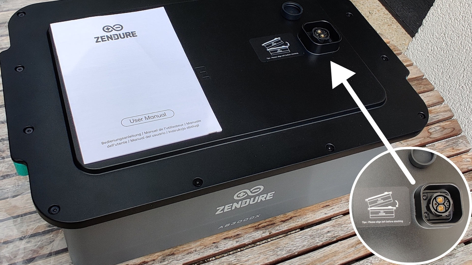 Zendure AB3000X - Contenu de la boite