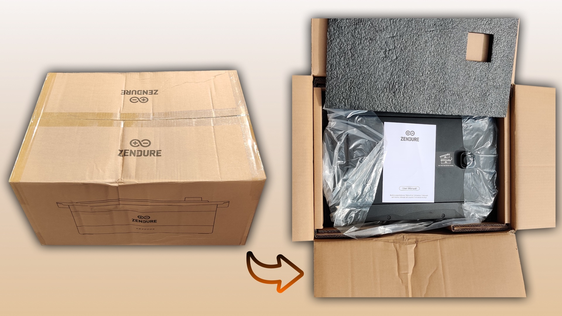 Zendure AB3000X - DÃ©ballage