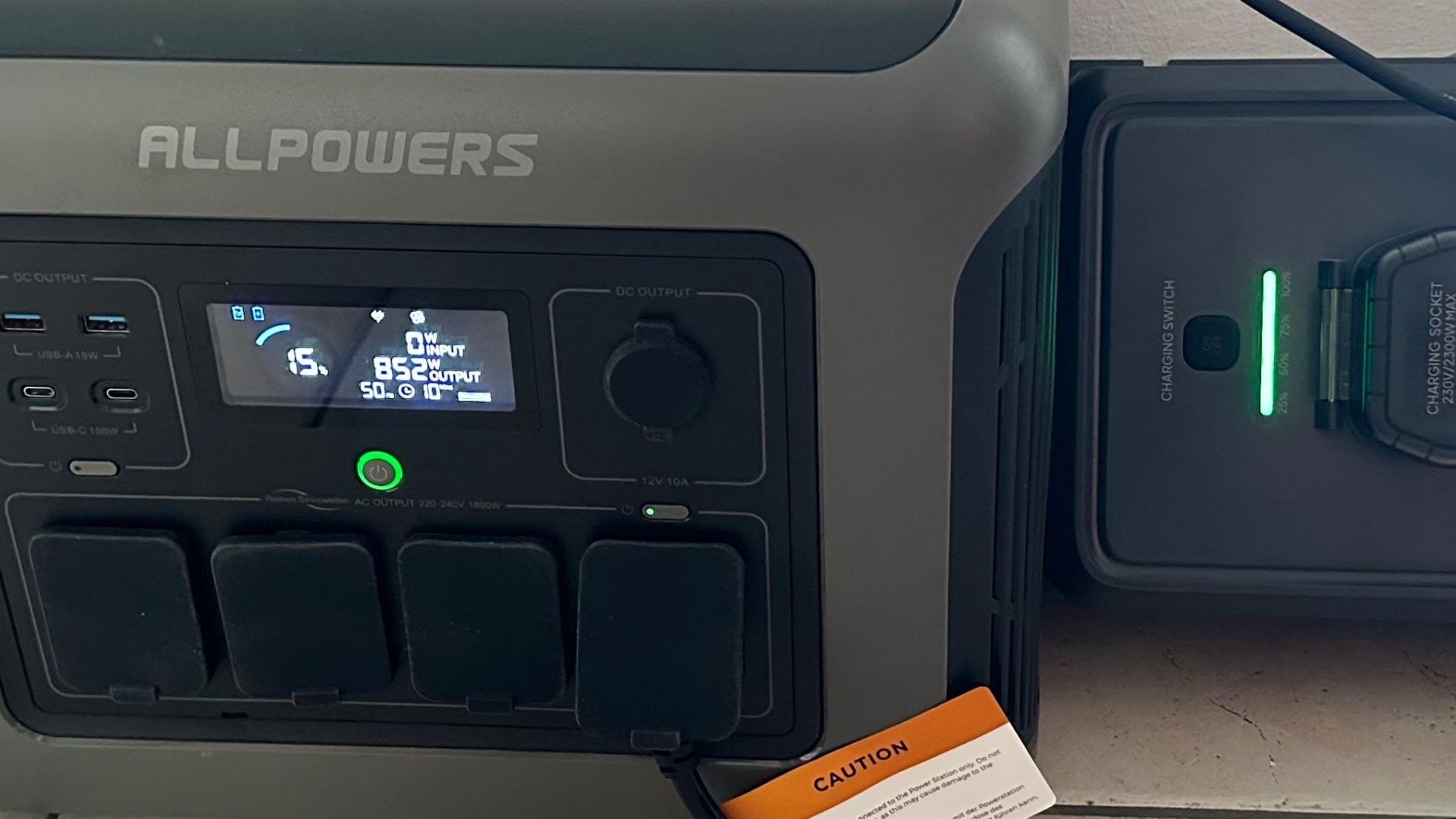 Test Bluetti Balco Transfer Hub - autre marque injection de courant