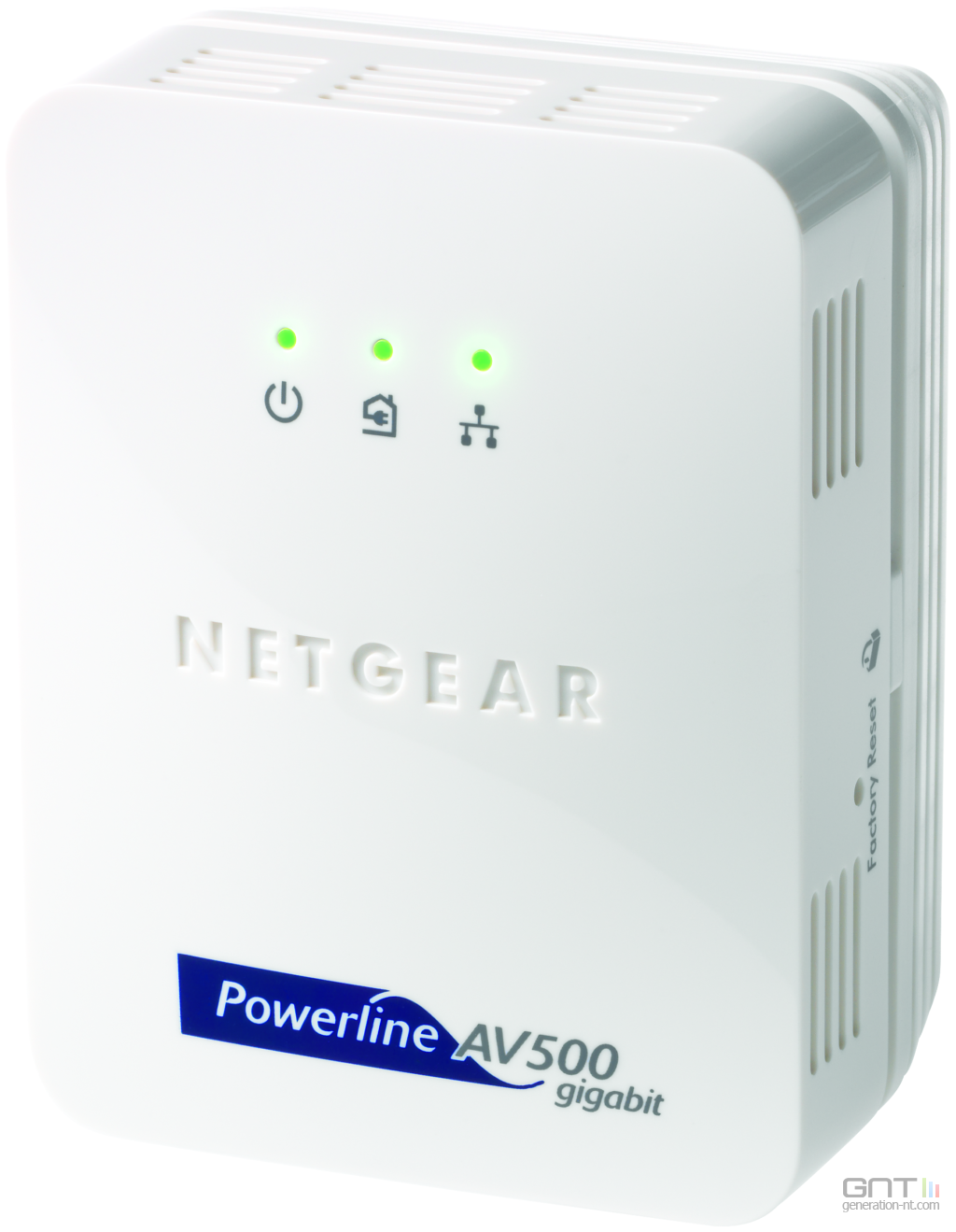Test CPL 500 Mbit/s : Netgear Powerline AV 500 (XAVB5001)