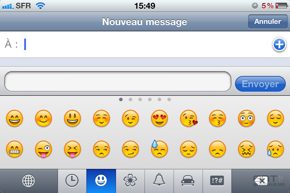 Ajouter les smileys à votre clavier virtuel sous iOS trucs, astuces et HowTo pour optimiser