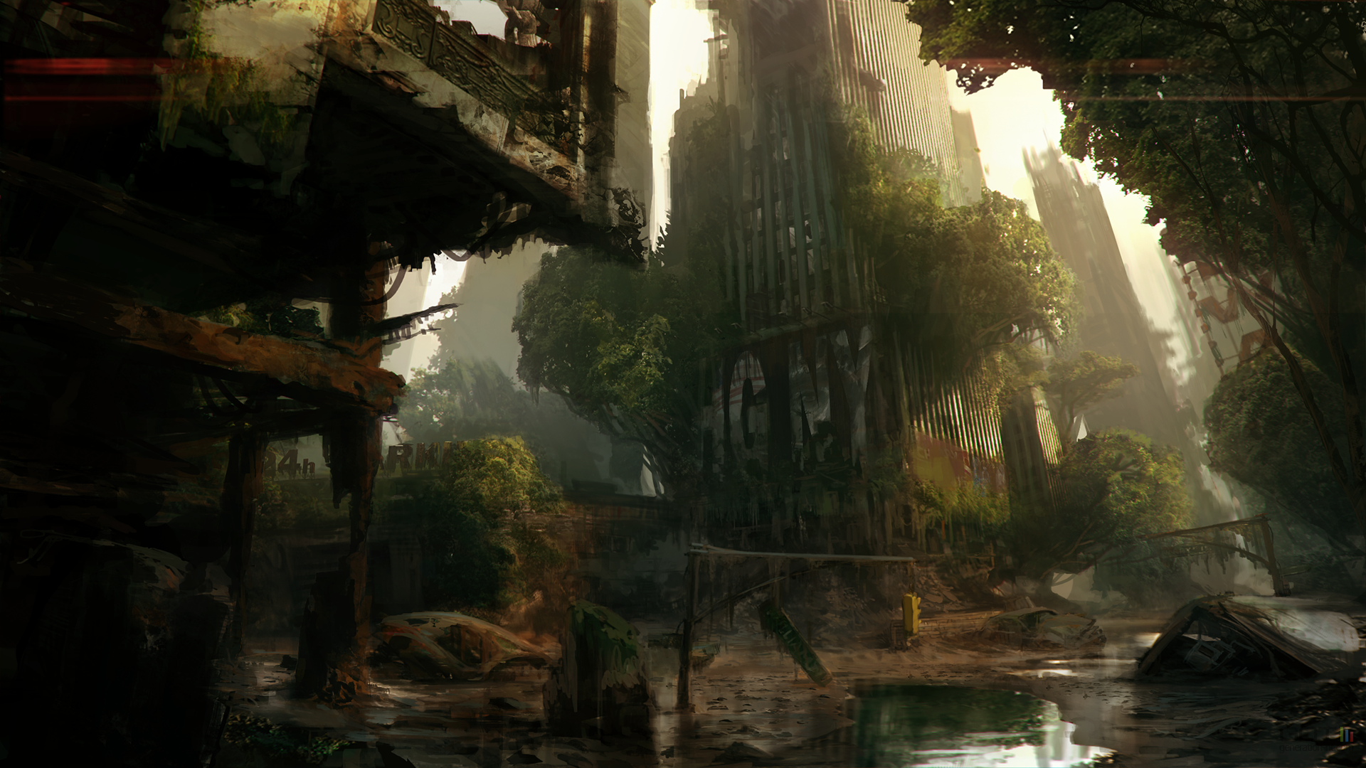 Crysis 3 - Islands concept art