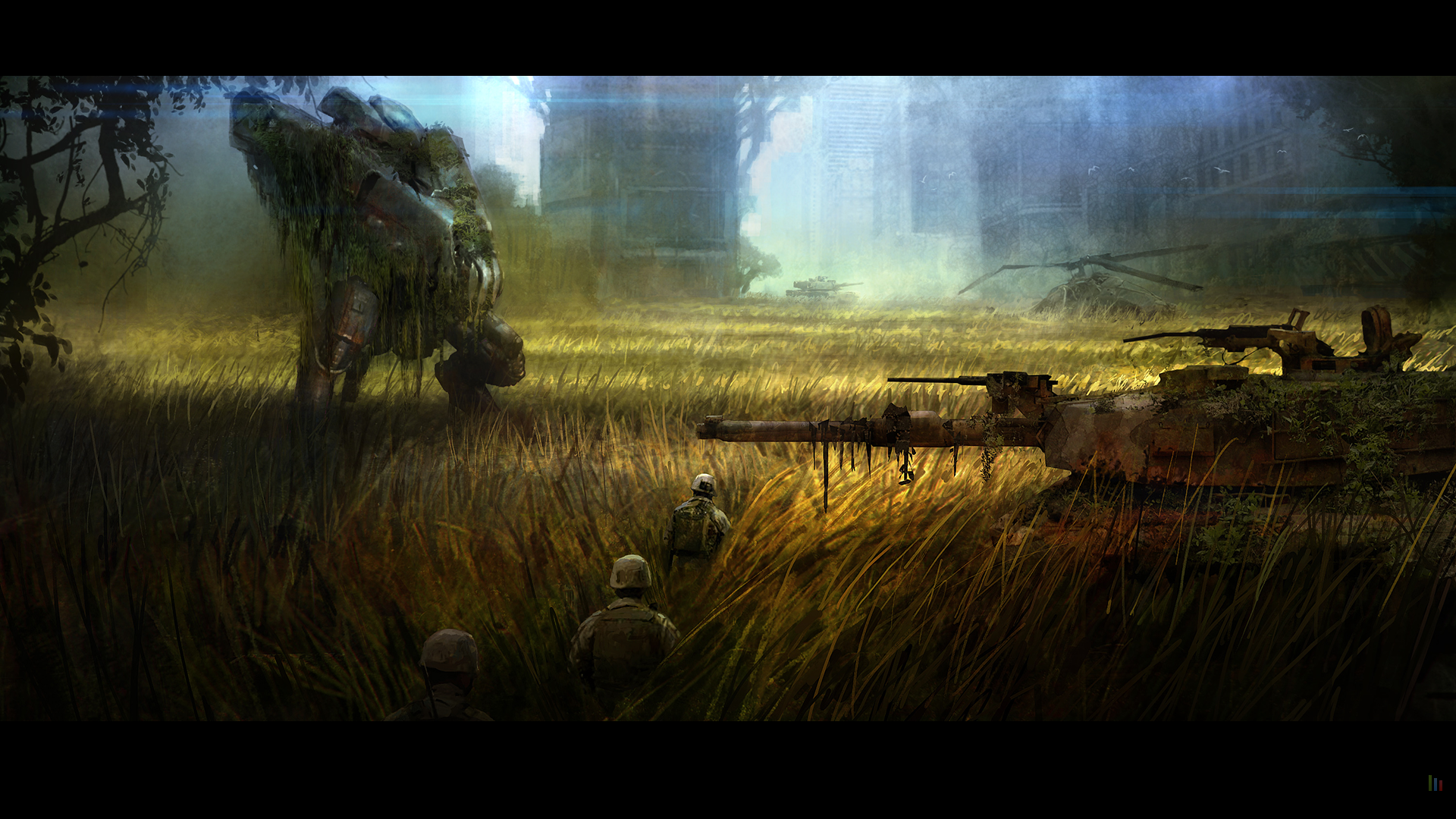 Crysis 3 - Grass Fields concept art