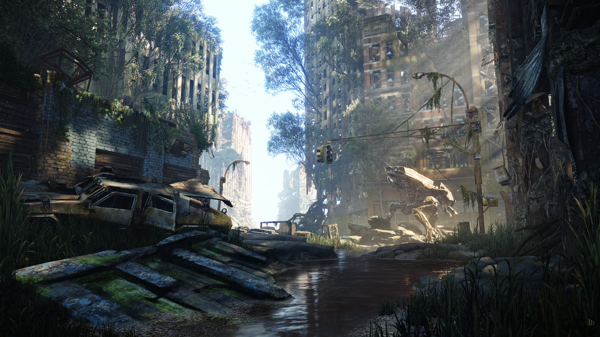 Crysis 3 screen 7 - A Ceph Pinger on the prowl