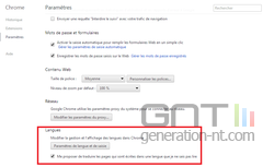Désactiver la traduction automatique dans Chrome  trucs, astuces et