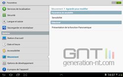 Actions mouvement Android Samsung (4)