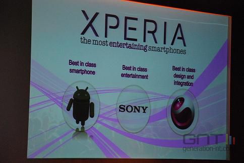 MWC Sony Ericsson Android