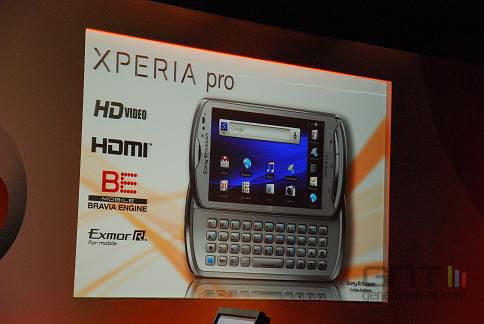 MWC Sony Ericsson Xperia Pro