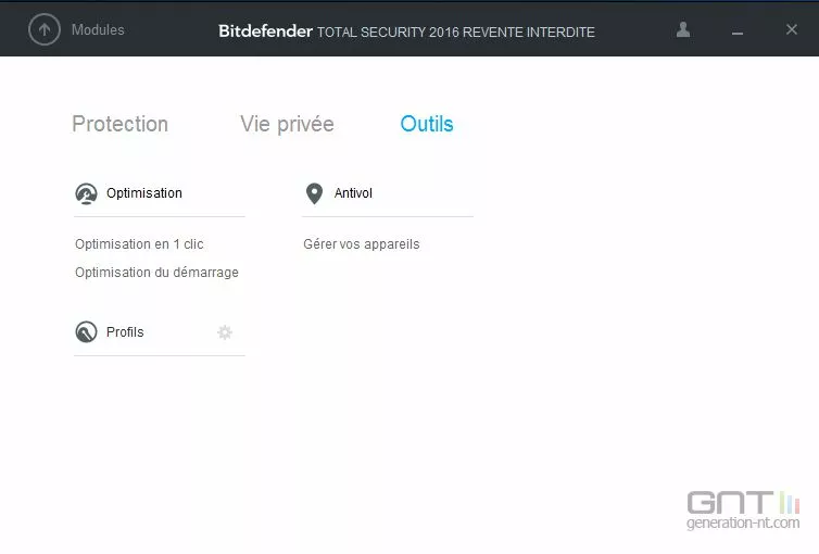 Bitdefender multidevice total security 2016  modules