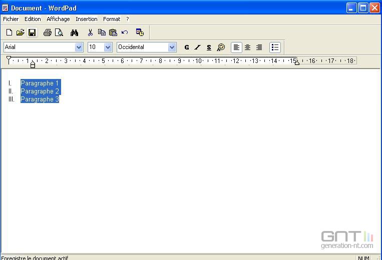 Puces WordPad 2