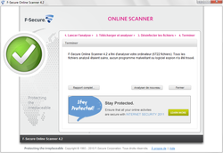 Comparatif  2011 : 11 antivirus en ligne Ã  l\'essai ! f secureonline03