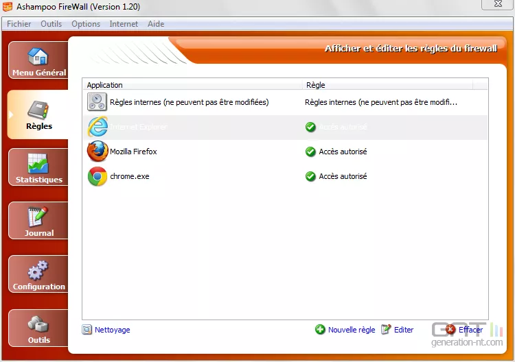 Configurer le pare-feu Windows pour autoriser Firefox à accéder à Internet