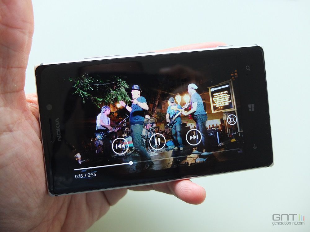 Nokia Lumia 925 video