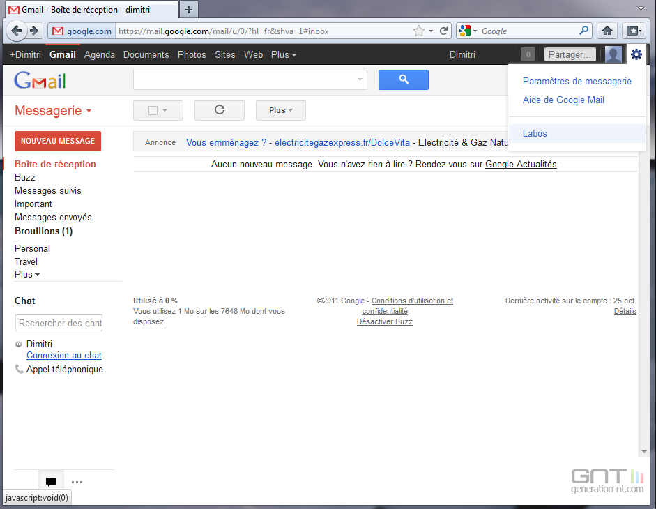 Gmail annuler envoi 2