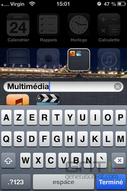 Dossiers iOS iPhone iPad 4