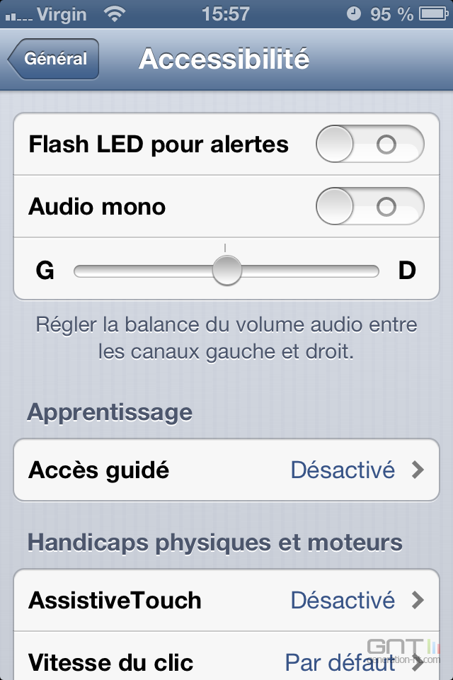 Alerte flash iPhone 3