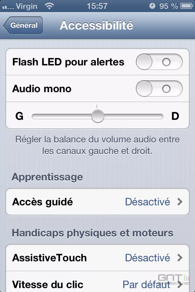 Alerte flash iPhone 3